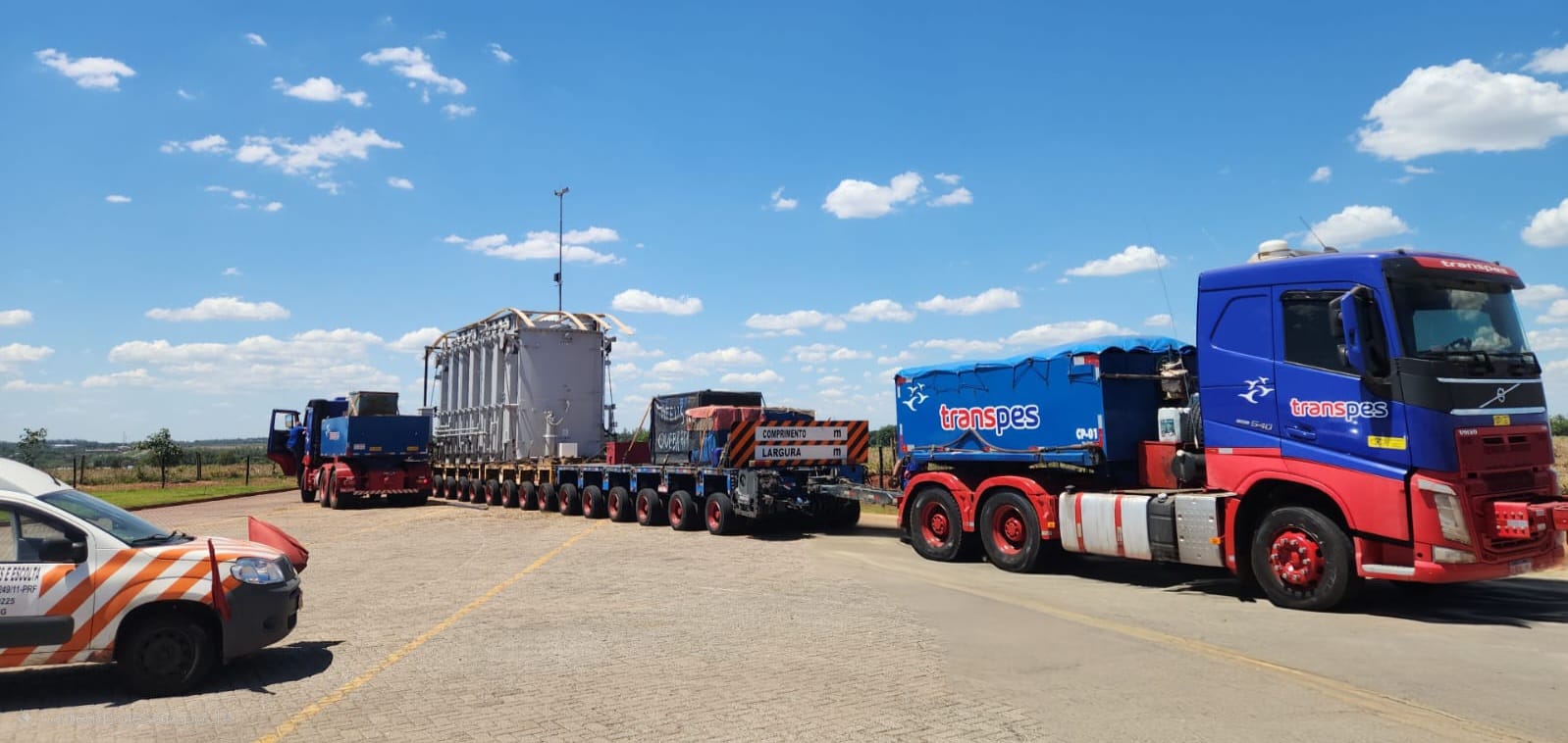 Planejamento e precisão garantem entrega de transformador de 180 t